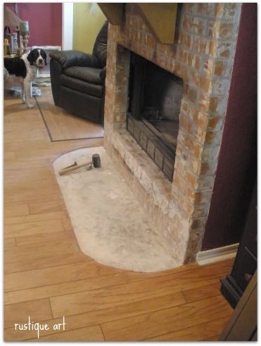 Remove Fireplace Hearth, Remove Fireplace, Removing Fireplace, Brick Fireplace Remodel, Fireplace Renovation, Remodeling House, Contemporary Fireplace Designs, Brick Fireplaces, Renovation House