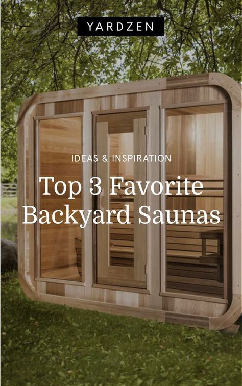 Backyard Garden Oasis, Garden Oasis Ideas, Homemade Sauna, Modern Saunas, Backyard Spa, Building A Sauna, Sauna Diy, Sauna House, Diy Hot Tub