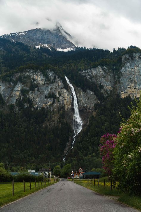 My version of the famous waterfall in Unterbach Switzerland [OC] #beautiful #awesome #great #dayobamidele Unterbach Switzerland, Switzerland Waterfalls, Places Photography, Switzerland Tour, Beauty Of Earth, Dream Trips, Famous Waterfalls, Scandinavia Travel, Switzerland Travel