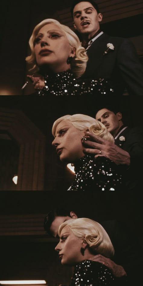 Elizabeth Johnson Ahs, Lady Gaga And Evan Peters, Lady Gaga Hotel Ahs, Ahs Hotel Poster, Evan Peters Black Hair, Iphone Art Aesthetic, Evan Peters Wallpaper Iphone, Ahs Hotel Lady Gaga, Lady Gaga Hotel