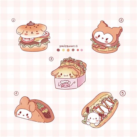 🐰 Sanrio sandwich sheet (maximum 3”) 🐻 ‼️ Do not copy . . . . 🏷️ #inkiebunnie #sanriotattoo #sandwichtattoo #colorfultattoo Sanrio Sandwich, Sanrio Recipe, Anime Food, Color Tattoo, Sandwiches, Tattoos, Anime, Quick Saves, Logos