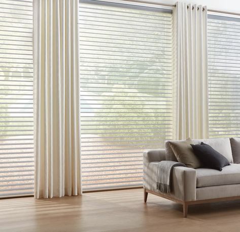 Naples Shutter offers luxury blinds and sheers from Hunter Douglas because we know you deserve a bit of luxury no matter where you live or the size of your home. You’ll find decorator-approved blinds, sheers, and more for every room of the house. Hunter Douglas Window Treatments, Hunter Douglas Roller Shades Edinburgh, Hunter Douglas Woven Wood Shades, Hunter Douglas Vertical Blinds, Hunter Douglas Roller Shades Fabrics, Energy Efficient Window Treatments, Cafe Shutters, Colonial Shutters, Dining Room Window Treatments