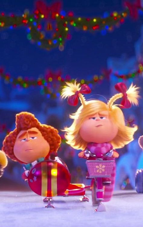 Cindy Lou Who Wallpaper, Cindy Lou Who Cartoon, Grinch Movie, Christmas Animation, The Grinch Movie, Christmas Classics, Best Christmas Movies, Kids Hero, Cindy Lou Who