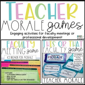 Staff Bingo, Teacher Team Building, Teacher Strategies, Staff Morale Booster, Admin Ideas, Intervention Teacher, Principal Ideas, Teacher Games, Teacher Morale