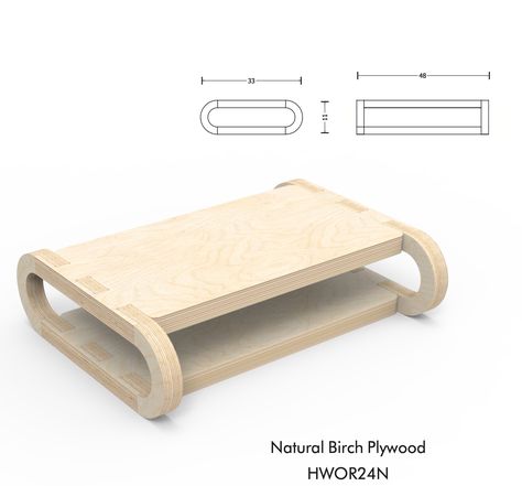 Desktop Riser, Woodworking Gadgets, Easy Small Wood Projects, Wooden Laptop Stand, Desk Riser, Back Strain, Cnc Furniture, Mini Laptop, Cat Basket