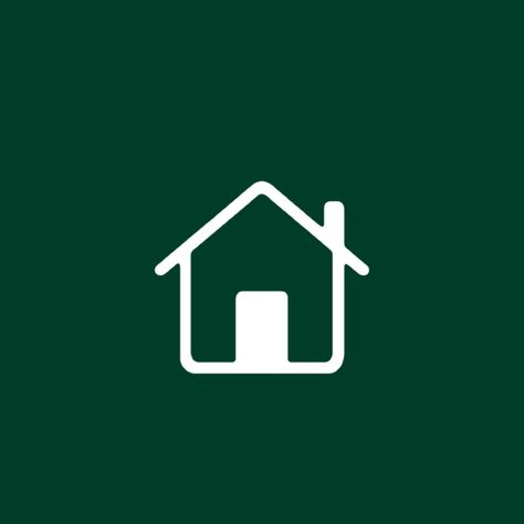 House App, Shortcut Icon, Iphone Home Screen Layout, Green Logo, Home Phone, Icon Collection, Home Icon, Logo Sign, Ios App Icon