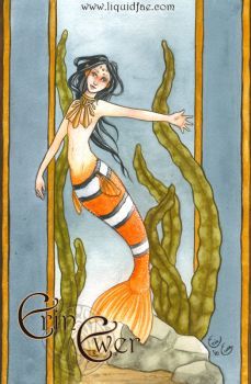 Hunting by FennecWolf on DeviantArt Mer Folk, Water Fairies, Tropical Mermaid, Mer People, Fish Mermaid, Creatures Of The Deep, Mermaid Beautiful, Water Fairy, Mythical Beings