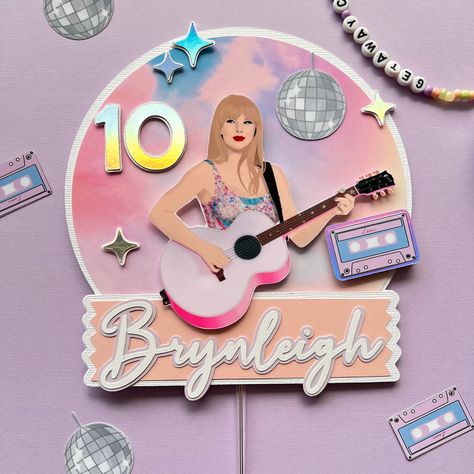 Taylor Swift Lover Birthday Cake, Birthday Era Cake, Taylor Swift Cake Topper Printable, Taylor Swift Birthday Cake Ideas 13, Taylor Swift Cake Topper, Taylor Swift Birthday Party Ideas Cake, Taylor Swift Lover Cake, Taylor Swift Cakes Birthday, Eras Tour Cake