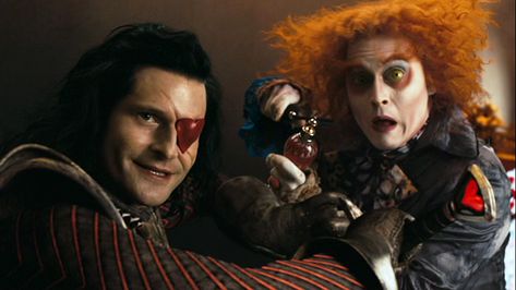 Vows & Potions (Posts tagged ;ilosovic) Johnny Depp Roles, Tarrant Hightopp, Alice In Wonderland 2010, Crispin Glover, John Barrymore, Mia Wasikowska, Wonder Land, Johnny Depp Movies, Talking Animals