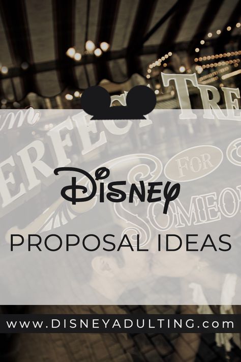 Top 10 Disney Proposal Ideas to Inspire the Perfect Proposal | If you’ve met your soulmate and want to turn your Disney experience into an unforgettable memory, then be sure to check out some of these amazing ideas to help inspire the perfect Disney proposal. Disney Proposal Ideas, Disney World Proposal, Disney Props, Best Proposal Ever, Romantic Disney, Disney Proposal, Disney Engagement Rings, Disney Rings, Disney Engagement