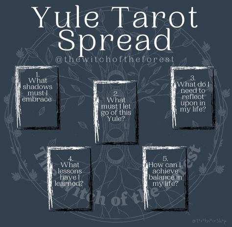 Yule Tarot, Tarot Card Layouts, Christian Witch, Oracle Spreads, Litha Summer Solstice, Wiccan Sabbats, Tarot Reading Spreads, Tarot Interpretation, Yule Winter Solstice