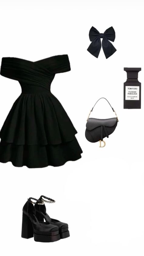 Black Casual Dress Outfit, Casual Dress Outfit, Black Casual Dress, Black Dresses Casual, Dress Outfit, Black Casual, Casual Dress, Dress Outfits, Cute Outfits