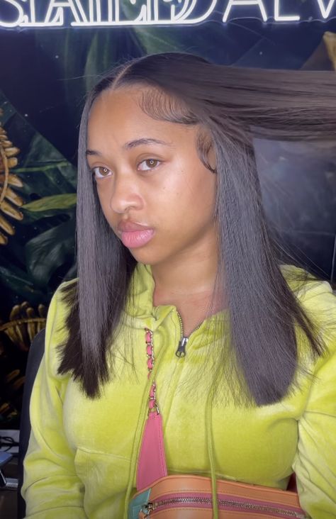 India Royale, Pressed Natural Hair, Silk Press Natural Hair, Black Ponytail Hairstyles, Quick Weave Hairstyles, Long Curly Wig, Braids Hairstyles Pictures, Protective Hairstyles Braids, Pretty Braided Hairstyles