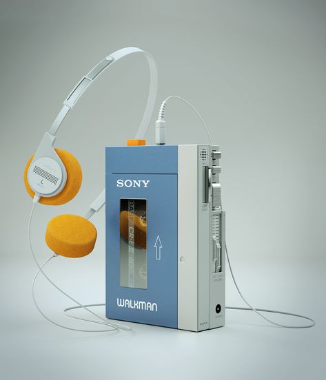 Sony Walkman, Retro Gadgets, Tape Recorder, Electronics Design, Ex Machina, Prop Design, Vintage Electronics, Retro Futurism, Electronics Projects