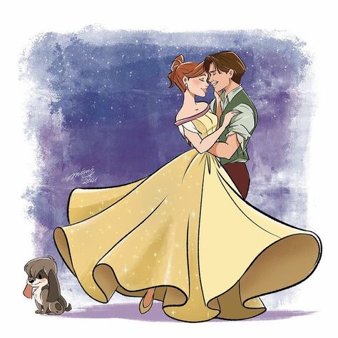 Anastasia Disney, Disney Anastasia, Anastacia Disney, Paris Drawing, Anastasia Fanart, Anastasia Movie, Princess Anastasia, Non Disney Princesses, Dress Paris