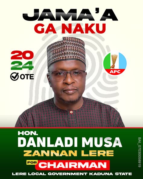 🎨🖌️ Just finished designing this bold and impactful campaign poster for Hon. Danladi Musa! 🌟 @danladi1971 🚀 Looking to elevate your brand or campaign with stunning visuals? Let's collaborate! I specialize in creating designs that grab attention and deliver your message effectively. 📩 DM me to get started on your next project! Let's make your vision a reality. 💡 #GraphicDesign #PosterDesign #CampaignDesign #Visuals #Branding #GraphicDesigner #DesignInspiration #ClientWork #CreativeDesign #D... Politic Poster Design, Campaign Posters Design, Campaign Background, Campaign Flyer Design, Campaign Poster Design, Campaign Flyers, Logo Design Mockup, Digital Photography Lessons, Media Advertising Design