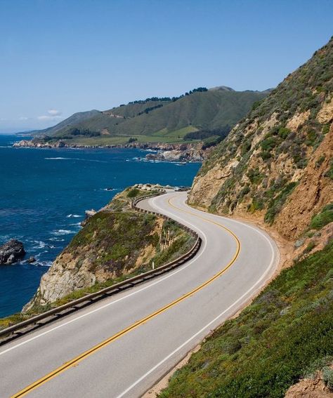 California: Spot the zebras on the Pacific Coast Highway. Highway 1 California, Pch Road Trip, Best Place To Visit, Hearst Castle, Places In California, West Coast Road Trip, Pacific Coast Highway, Painting Inspo, Manifestation Board