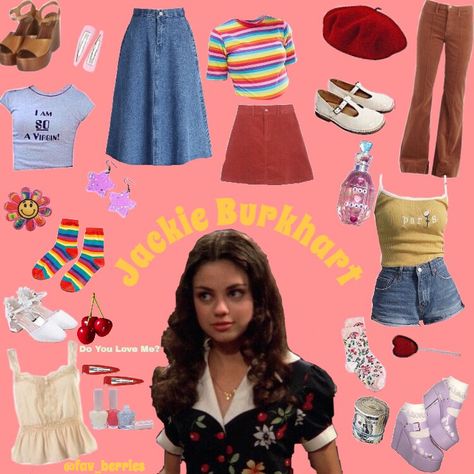 Jackie Burkhart Outfits Winter, That's 70s Show Outfits, Jackie That 70s Show Costume, Jackie Burkhart Costume, Jackie Outfits That 70s Show, That 70s Show Jackie Outfit, Jackie Halloween Costume That 70s Show, 70s Show Jackie Outfits, That 70s Show Outfits Jackie