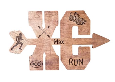 Elevate your home decor with these personalized Cross-Country Wood Wall Signs 🏃‍♂️🌲 Handmade with engraved designs and a walnut stain finish, perfect for any room! #WoodSign #PersonalizedGift #CrossCountry #HomeDecor https://ebay.us/CQp2Zi Cross Country Room Decor, Cross Country Gifts For Runners, Cross Country Signs, Cross Country Gift Ideas, Cross Country Gift, Cross Country Coaching, Country Themed Parties, Senior Night Gifts, Cross Country Running