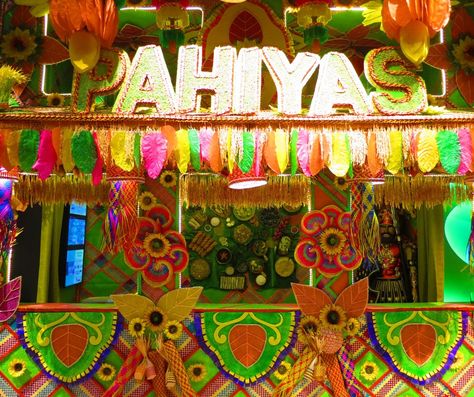 Bursting with color and culture 🌺 The annual Pahiyas Festival in Lucban, Philippines is a dazzling celebration of the harvest season. Homes and streets are adorned with intricate 'kiping' leaf displays, fruits, vegetables, and flowers - creating a kaleidoscope of beauty. 🇵🇭 An extraordinary feast for the senses! #PahiyasFestival #LucbanPhilippines #FestivalTravel Pahiyas Festival, Harvest Season, The Harvest, Fruits Vegetables, Philippines, Festival, Flowers, Quick Saves, Beauty