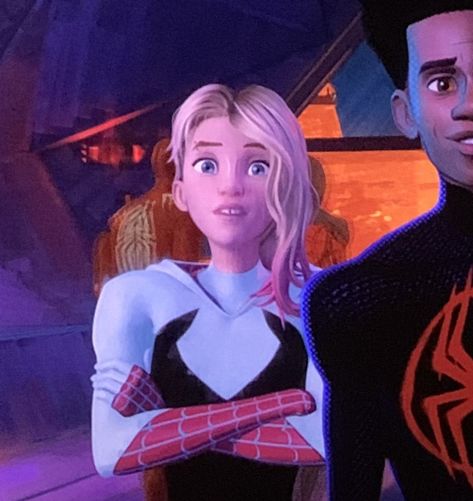 Spiderverse Matching Icons, Gwen Stacy Across The Spiderverse, Spiderverse Wallpaper, Gwen Stacy Icon, Marvel Spider Gwen, Across The Spider Verse, Spiderman 3, Spiderman Spider, Mary Jane Watson