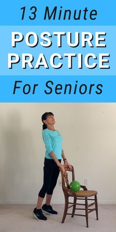 Senior Workout, Strength Challenge, Posture Correction Exercises, Yoga For Seniors, Lower Back Pain Exercises, Posture Exercises, Chair Exercises, Workout Warm Up, Balance Exercises