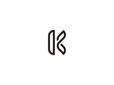 K letter by Michał Pieczyński Logo K, K Letter, K Logo, K Logos, Graphisches Design, Text Logo Design, Logo Typo, Inspiration Logo Design, Logo Design Art