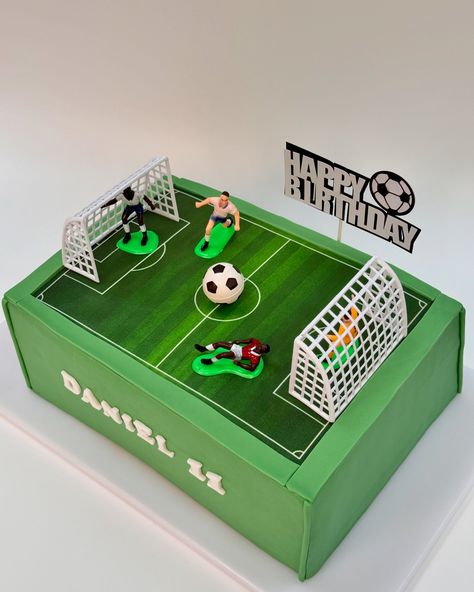 For Daniel’s birthday, I knew I had to combine two of his favourite things—football and cake! ⚽️ I surprised him with this football pitch cake in his favourite Biscoff flavour, and seeing his excitement was the best part. He’s such a football fan, and this cake brought the game to life in the sweetest way. The caramelized Biscoff flavour was a hit, but nothing beat seeing how much he loved it! Happy birthday my love x❤️❤️❤️ #footballcake #footballpitchcake #footballfancake #birthdaycake #bes... Football Pitch Cake, Football Pitch, Football Cake, Happy Birthday My Love, A Football, Football Fans, My Love, Caramel, Happy Birthday