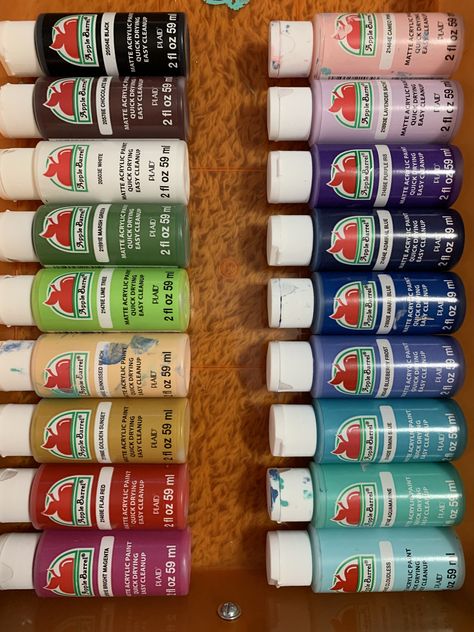 Apple Barrel Paint, Acrylic Paint Tubes, Fake Cakes, Art Items, Apple Barrel, Colorful Paintings Acrylic, Paint Tubes, Acrylic Paint Set, Fairytale Fantasy