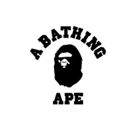 Bape Clothing for Men | Grailed Bape Wallpaper Iphone, Bape Ape, Bape Shirt, Gorillas Art, Cheap Wallpaper, Logo Word, Bape Hoodie, Bape Men, Clothing Brand Logos