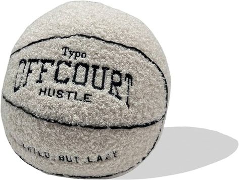 Amazon.com: 9.84inch Cute Offcourt Basketball Pillow,Durable Stuffed Sport Basketball Plush Toys,Game Lovers Fans Decoration Gift (orange 1) : Toys & Games Jellycat Volleyball, Vintage Basketball Nursery, Basketball Jellycat, Basketball Plush, Plush Basketball Pillow, Basketball Pillow, Baskettball Pillow, Sport Basketball, Fan Decoration