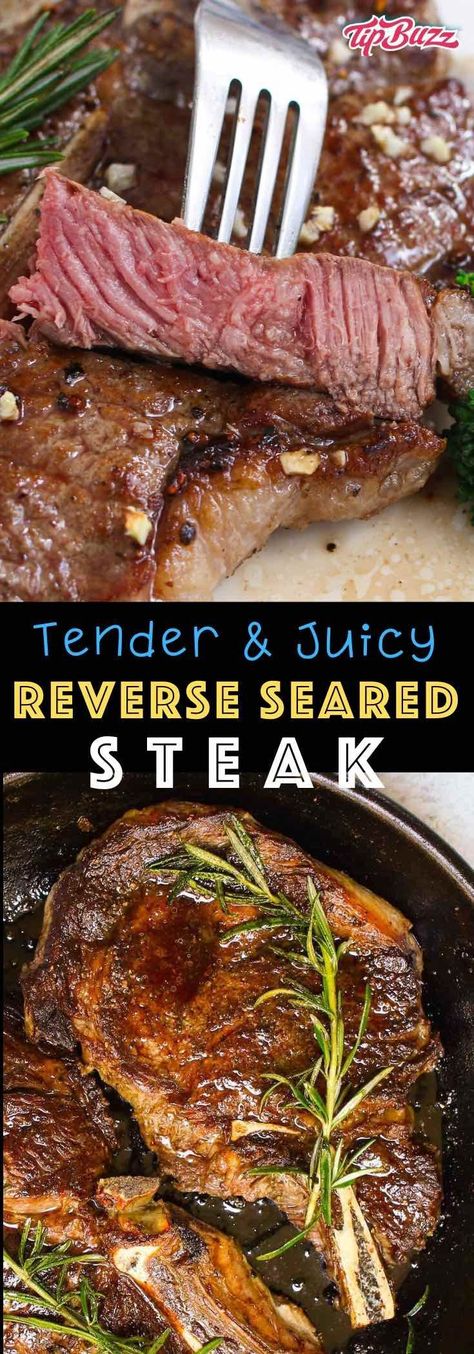 Cast Iron Steak Oven, Bacon Wrapped Filet Mignon, Steak Oven, Sear A Steak, Sear Steak, Reverse Sear Steak, Bacon Wrapped Filet, Pan Seared Steak, Grilled Steak Recipes