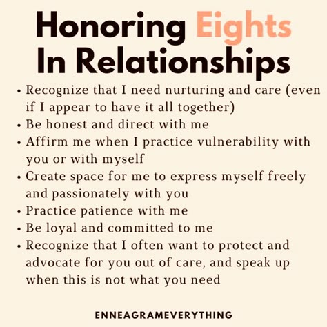 Enneagram Type 2 And 8 Relationship, Enneagram Type 4 And 8 Relationship, Enneagram 8 Relationships, Type 8 Enneagram, Enneagram 8w9, Personality Types Chart, Enneagram Type 8, Type 7 Enneagram, Enneagram 8