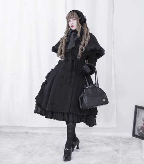 J Goth, Rad Clothes, My Password, Lolita Outfits, Old Fashion Dresses, Japanese Street Fashion, J Fashion, Gothic Lolita, Lolita Fashion