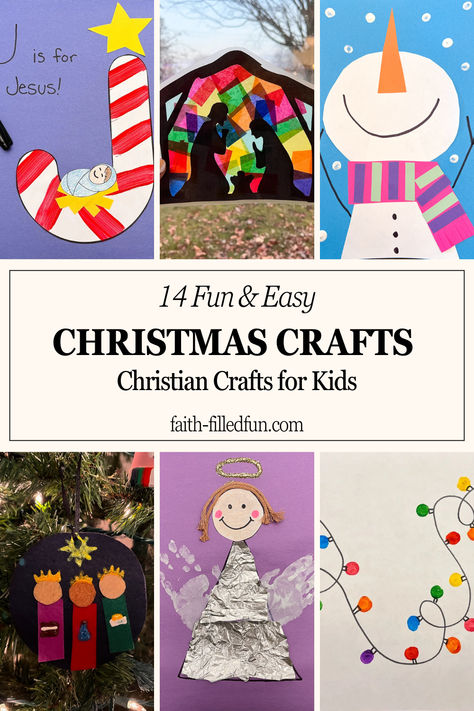 14 fun & easy Christmas craft ideas for kids Christmas Crafts For Kids Nativity, Wise Men Craft For Kids Sunday School, Wiseman Crafts For Kids, Christmas Craft For Sunday School Kids, Easy Christmas Crafts For Kids Sunday School, Children’s Church Activity, Preschool Christian Christmas Crafts, Christmas Bible Crafts For Kids, Church Christmas Crafts For Kids