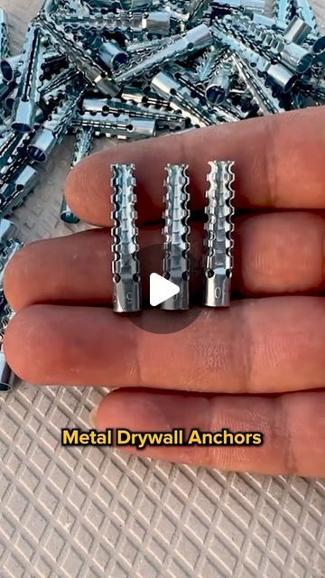 Mitch Tools on Instagram: "These Metal Drywall Anchors are a must-have for building🔥🛠️ #tools #besttools" Drywall Anchors, Building Tools, Drywall, Anchors, Must Haves, Tools, Building, On Instagram, Instagram