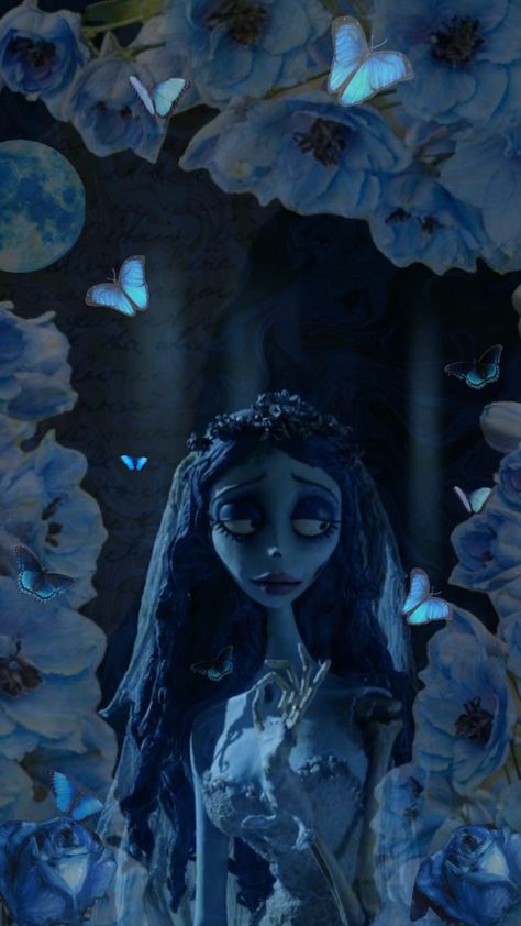 #myfirstshuffle #halloween #corpsebride #mood Corpse Bride Wedding, Corpse Bride Art, Emily Corpse Bride, Tim Burton Art, Flower Iphone Wallpaper, Art Gallery Wallpaper, Iphone Wallpaper Themes, Love Couple Photo, Corpse Bride