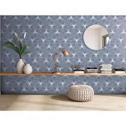 Lily 5 Hexagon Aquamarine Floor & Wall Tile 198x228mm | N&C Tiles and Bathrooms Geometric Tile Design, Matte Tile, Best Floor Tiles, Geometric Tiles, Hexagon Tiles, Porcelain Flooring, Tile Samples, Wall And Floor Tiles, Shower Floor