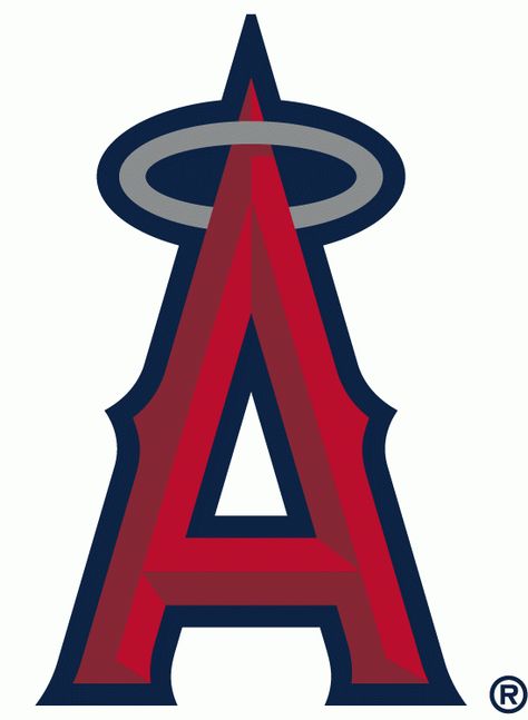 LA Angels Anaheim Angels Baseball, Baseball Teams Logo, Anaheim Angels, Angels Baseball, Mlb Logos, Sports Team Logos, Angels Logo, Baseball Baby, Virtual Museum