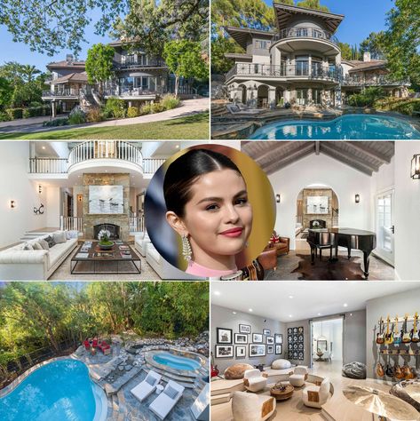 Selena Gomez House Selena Gomez Home, March To Do List, Selena Gomez House, Celebrities Homes, Texas Mansions, Popular Kitchen Designs, La House, Nice House, Famous Houses