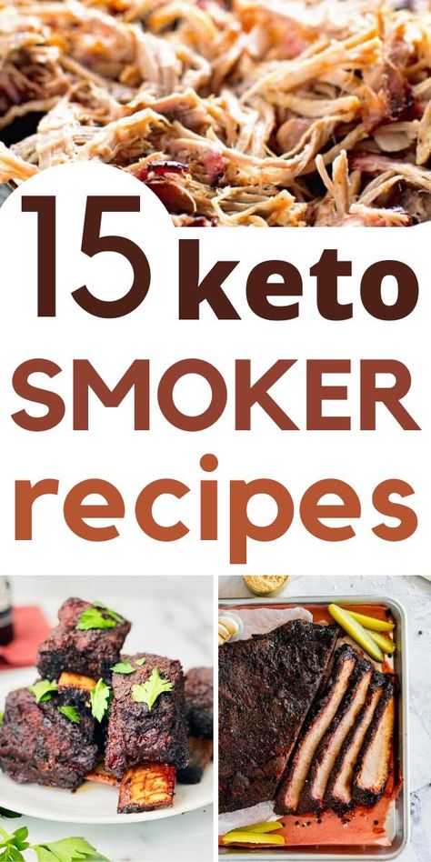 Best keto smoker recipes including smoked salmon, meatloaf, veggies, ribs and more. Find your next favorite low carb smoker dinner ideas from this post. Insanely good traeger keto recipes to try. Smoker Dinner Ideas, Healthy Smoker Recipes, Delicious Grill Recipes, Smoker Recipes Electric, Traeger Grill Recipes, Low Carb Pork, Delicious Low Carb Recipes, Recipes For Summer, Smoker Cooking