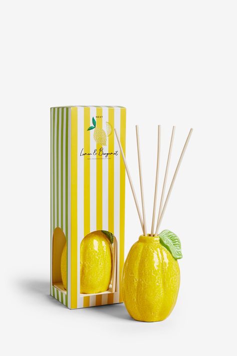 A beautifully crafted fragrance with sparkling citrus, lemon and bergamot over deep sophisticated florals. Top - Bergamot, Lemon. Heart - Blood Orange, Neroli. Base - Orange Flower. Work Aesthetic, Fruit Candles, Lemon Candle, Fragrance Packaging, Making Candles, Hanuman Ji, Aesthetic Candles, Presentation Layout, Web Design Studio