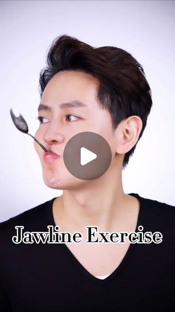 Face Yoga With Spoon, Everyday Exercise, Facial Exercise, Face Yoga Method, Facial Yoga, Be Soft, Nasolabial Folds, Yoga Facial, Facial Exercises