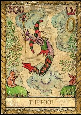 Samiramay Tarot - The Fool The Fool Tarot Card, Fool Tarot Card, Tarot The Fool, The Fool Tarot, Mystic Symbols, Engraving Illustration, Tarot Cards Art, Tarot Learning, Art Carte