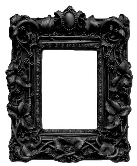 Victorian Gothic Decor, Victorian Picture Frames, Gothic Pictures, Gothic Bedroom, Gothic Furniture, Goth Home, Dark Furniture, Goth Decor, Black Picture Frames