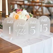 Head Table Sign, Wedding Table Place Cards, Table Numbers For Wedding, Acrylic Table Numbers, Acrylic Table Number, Anniversary Event, Table Place Cards, Acrylic Table, Head Table