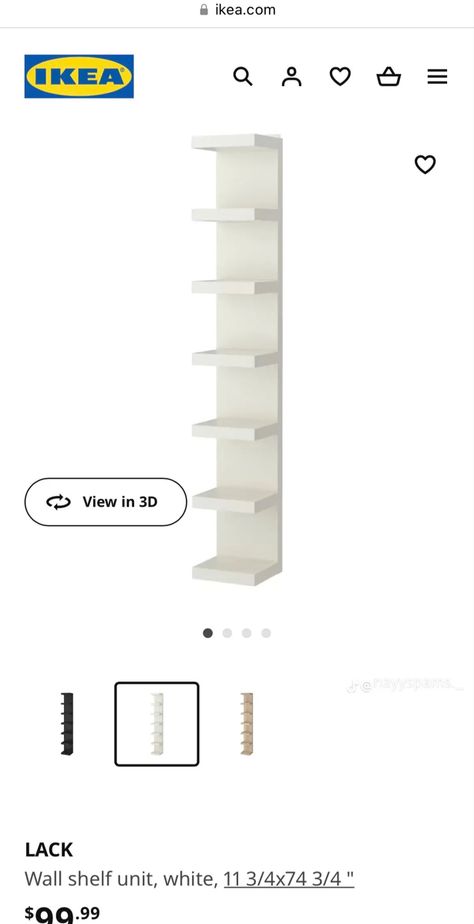 Lack Shelf, Ikea Floating Shelves, Wall Shelf Unit, Tall Shelves, Teen Bedroom Decor, Shelf Unit, Teen Bedroom, Cozy Room, Dream Rooms