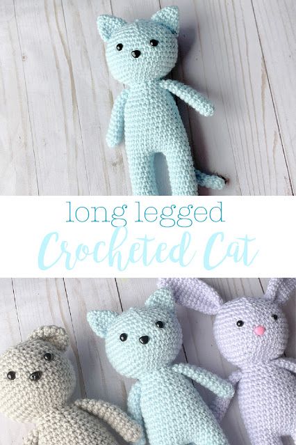 Crochet Stuffed Animals, Crocheted Cat, Crocheted Toys, Pointy Ears, Crochet Cat Pattern, Cat Amigurumi, Creative Crochet, Pineapple Crochet, Amigurumi Animals