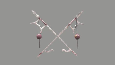 ArtStation - Twin Hook Swords Atticus, Twins, Design