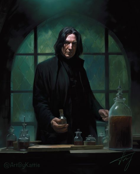 Severus Snape Illustration, Snape Illustration, Severus Snape Art, Snape Fan Art, Severus Snape Fanart, Professor Severus Snape, Harry Potter Severus, Harry Potter Severus Snape, Severus Rogue